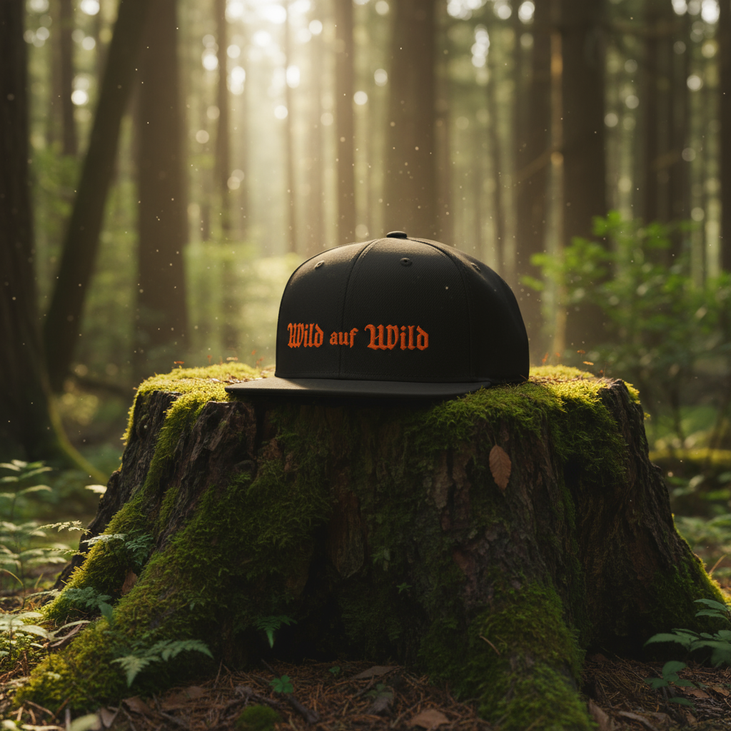 Wild auf WIld | Snapback-Cap | gestickt