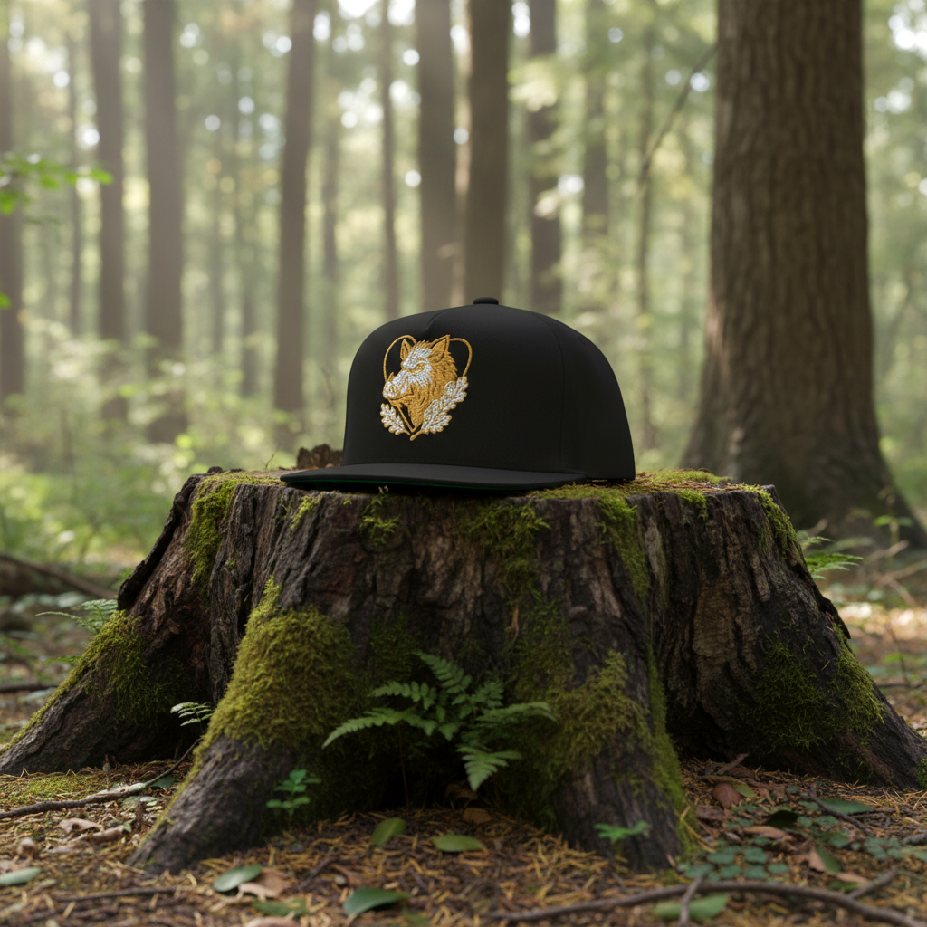 Mütze | bestickt | Flat Cap | Keiler | Jagd